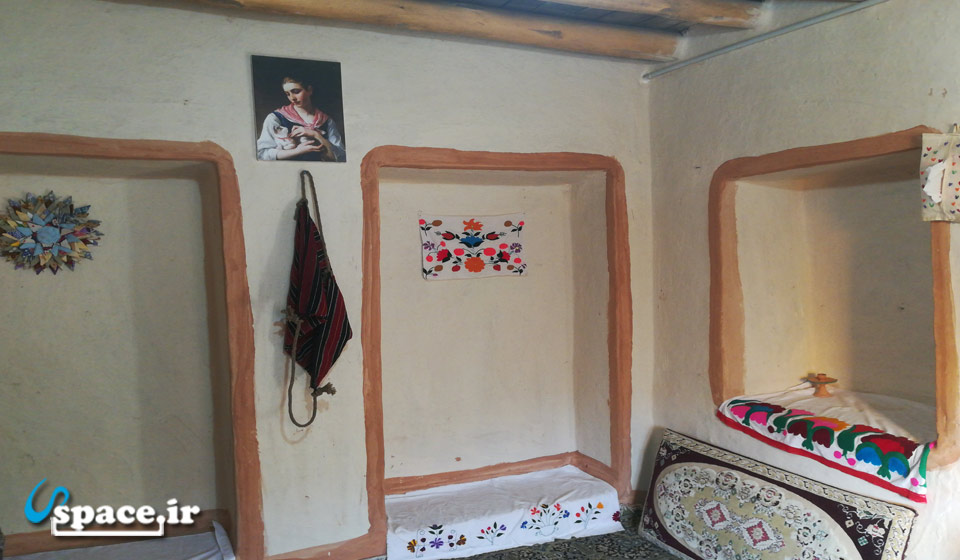 نمای داخلی اتاق اقامتگاه کوهستانی یادگار مجن - شاهرود - مجن